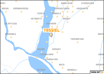 map of Tassièl