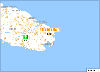 map of Tas-Sienja