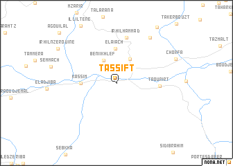 map of Tassift