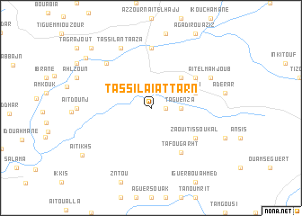 map of Tassila Iâttarn