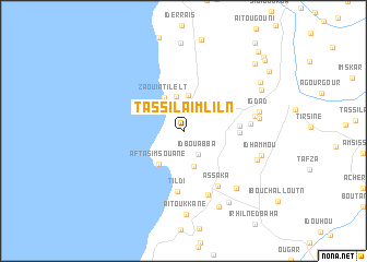 map of Tassila Imliln