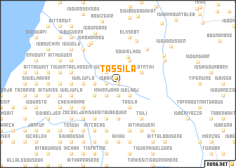 map of Tassila