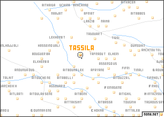 map of Tassila