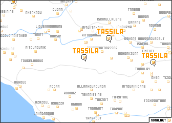 map of Tassila