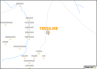 map of Tassilima