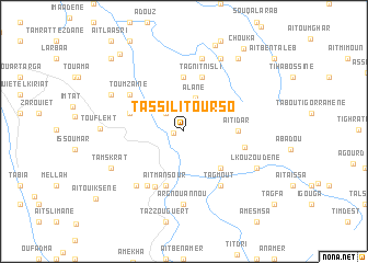 map of Tassilit Ourso