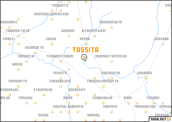 map of Tassita