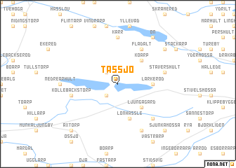 map of Tåssjö