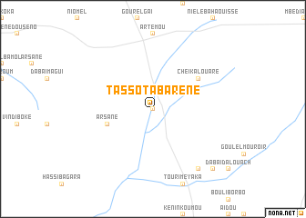 map of Tassota Baréné