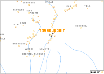 map of Tassouggaït