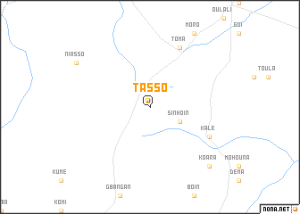 map of Tasso