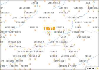 map of Tasso