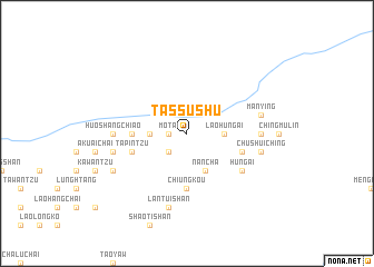 map of Tassushu