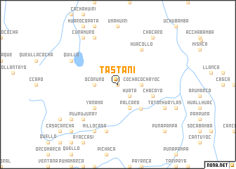 map of Tastani