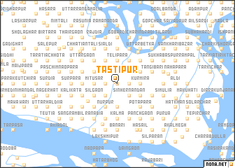 map of Tastipur