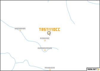map of Tastiyiocc