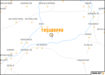 map of Tasu Bappa