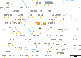 map of Tasudi