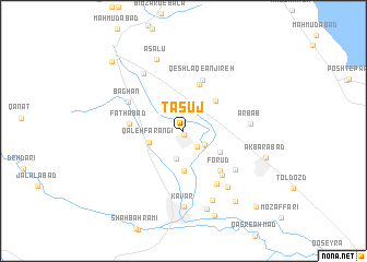 map of Ţasūj