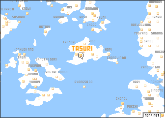 map of Tasu-ri