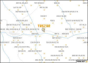 map of Taszár