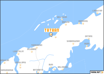 map of Tataan