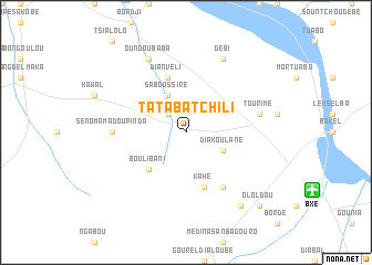 map of Tata Batchili