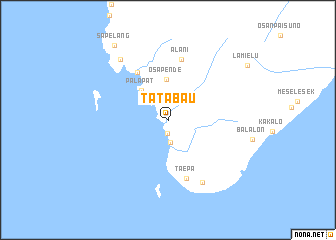 map of Tatabau