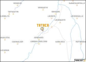 map of Tataca