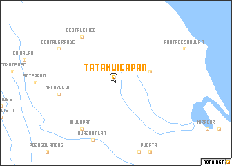 map of Tatahuicapan