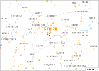 map of Tataíra