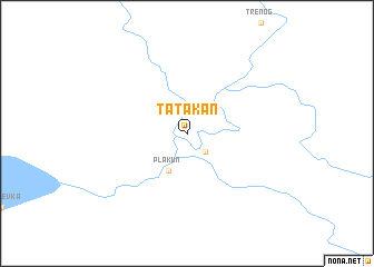 map of Tatakan