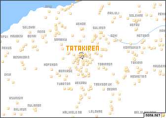 map of Tatakiren