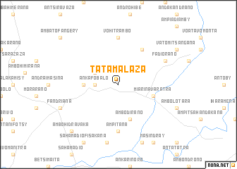 map of Tatamalaza