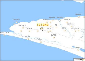 map of Tatama