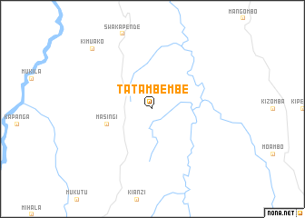 map of Tata-Mbembe