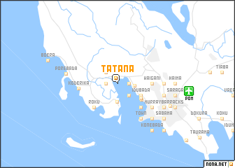 map of Tatana