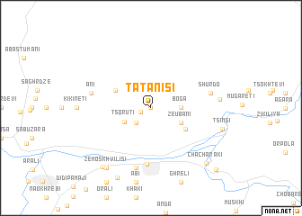 map of Tatanisi