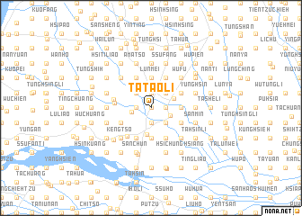 map of Ta-tao-li