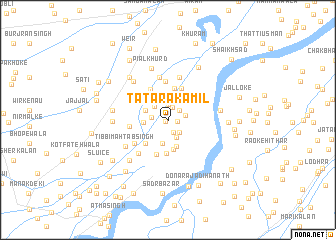 map of Tatāra Kāmil
