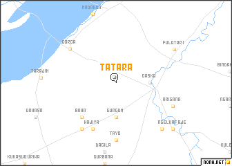 map of Tatara