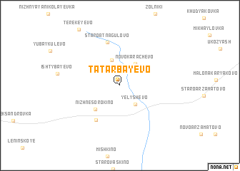 map of Tatarbayevo