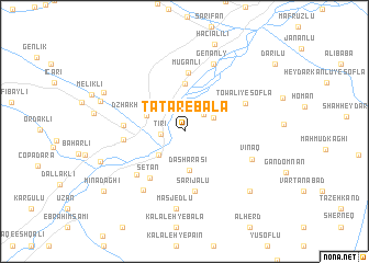 map of Tātār-e Bālā