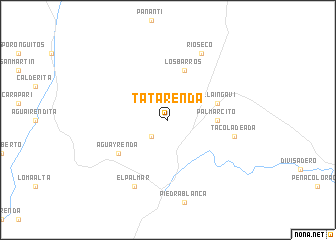 map of Tatarenda