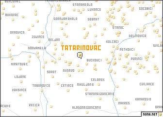 map of Tatarinovac