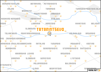 map of Tatarintsevo