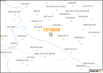 map of Tatarka