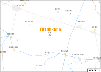 map of Tatarkend