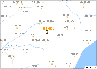 map of Tatarlı