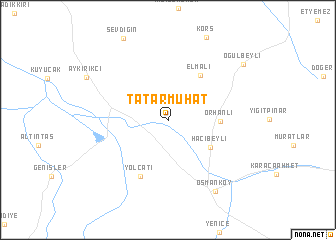 map of Tatarmuhat